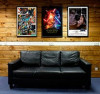 Framed Star Wars Posters Install