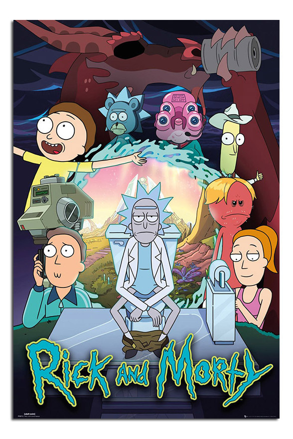 Rick & Morty Season 4 Poster