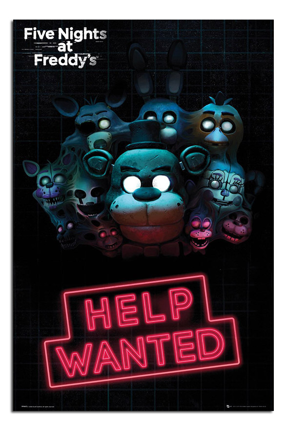  POSTER STOP ONLINE Five Nights at Freddy's - Gaming  Poster/Print (All Characters - Ultimate Group) (Size 24 x 36): Posters &  Prints