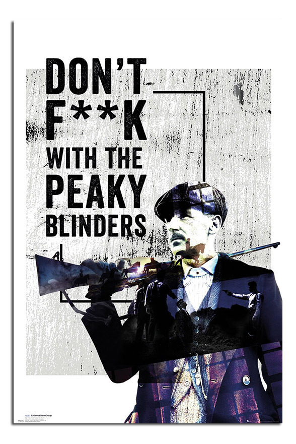 Dont Fk With The Peaky Binders Poster 
