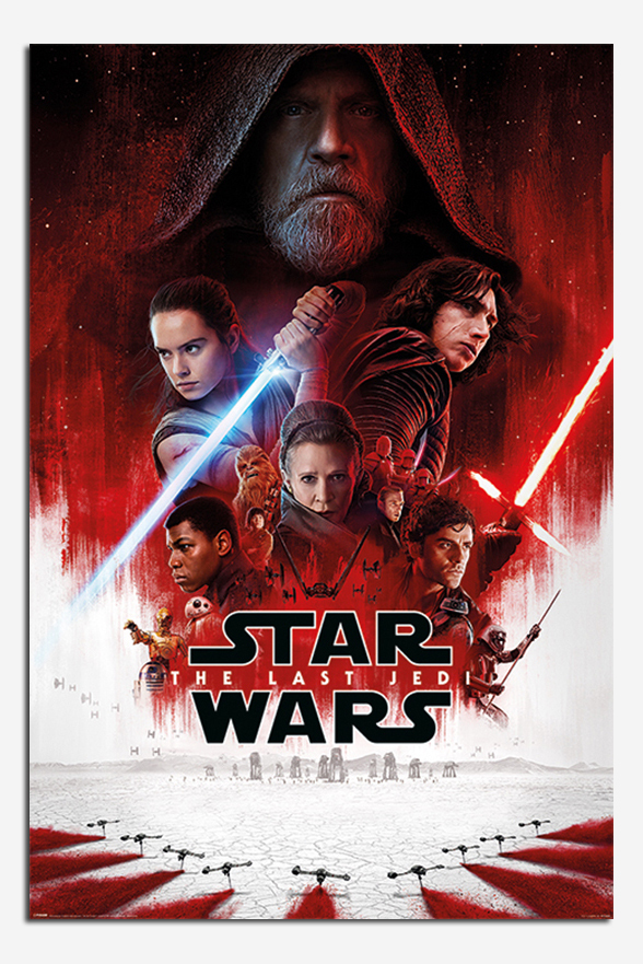 Star Wars The Last Jedi One Sheet Poster