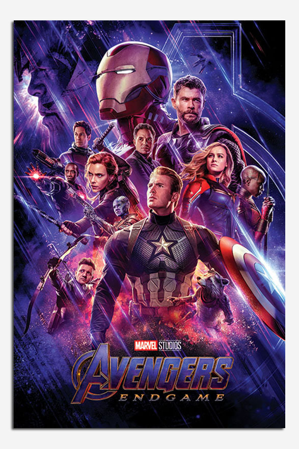 Laminiert Avengers Endspiel Quantum Realm Suits Poster Neu 
