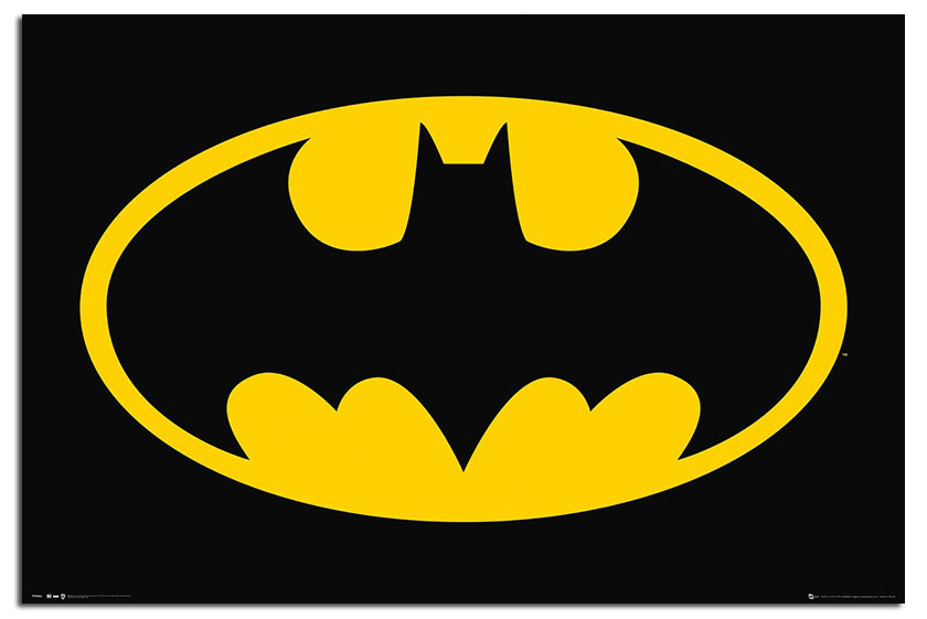 DC Comics Batman Symbol Poster