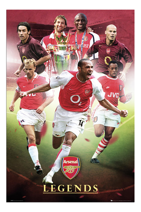 Arsenal FC Legends Poster